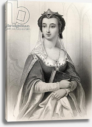 Постер Стаал Пьер (грав) Valentina Visconti illustration from 'World Noted Women' by Mary Cowden Clarke, 1858 Постер Стаал Пьер (грав) Valentina Visconti illustration from 'World Noted Women' by Mary Cowden Clarke, 1858