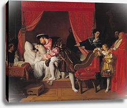 Постер Ингрес Джин Francis I Receives the Last Breaths of Leonardo da Vinci 1818 Постер Ингрес Джин Francis I Receives the Last Breaths of Leonardo da Vinci 1818