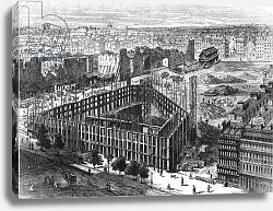 Постер Торигни Феликс (грав) Transformation of Paris: Building in 1861, engraved by Predhomme Постер Торигни Феликс (грав) Transformation of Paris: Building in 1861, engraved by Predhomme