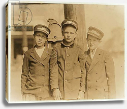 Постер Хайн Льюис (фото) Messenger boys in Jacksonville, Florida, 1913 Постер Хайн Льюис (фото) Messenger boys in Jacksonville, Florida, 1913