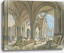 Постер Демаки Пьер Demolition of the Church of Saint-Jean-en-Greve, c.1800 Постер Демаки Пьер Demolition of the Church of Saint-Jean-en-Greve, c.1800