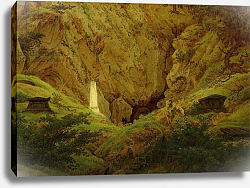 Постер Фридрих Каспар (Caspar David Friedrich) Graves of Ancient Heroes, 1812 Постер Фридрих Каспар (Caspar David Friedrich) Graves of Ancient Heroes, 1812