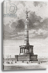 Постер The Victory Column in the Tiergarten, Berlin, c.1880. Постер The Victory Column in the Tiergarten, Berlin, c.1880.