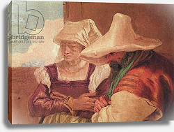 Постер Тьеполо Джованни Detail of the shepherds from Angelica and Medoro with the Shepherds, 1757 Постер Тьеполо Джованни Detail of the shepherds from Angelica and Medoro with the Shepherds, 1757