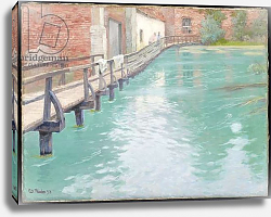 Постер Фалоу Фритц The Mills at Montreuil-sur-Mer, Normandy, 1891 Постер Фалоу Фритц The Mills at Montreuil-sur-Mer, Normandy, 1891