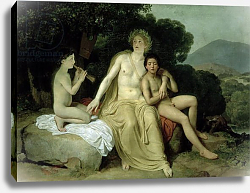 Постер Иванов Александр Apollo with Hyacinthus and Cyparissus Singing and Playing, 1831-34 Постер Иванов Александр Apollo with Hyacinthus and Cyparissus Singing and Playing, 1831-34