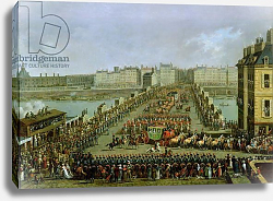 Постер Берто Жак The Imperial Procession Returning to Notre Dame for the Sacred Ceremony 1804, Crossing the Pont-Neuf Постер Берто Жак The Imperial Procession Returning to Notre Dame for the Sacred Ceremony 1804, Crossing the Pont-Neuf