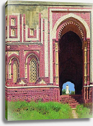 Постер Верещагин Василий Ворота около Кутуб-Минара. Старый Дели. 1875 Постер Верещагин Василий Ворота около Кутуб-Минара. Старый Дели. 1875