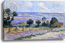 Постер Люс Максимильен Haystacks by the Sea; Meules au Bord de la Mer, 1914 Постер Люс Максимильен Haystacks by the Sea; Meules au Bord de la Mer, 1914