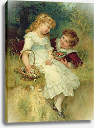 Постер Морган Фредерик (совр) Sweethearts, from the Pears Annual, 1905 Постер Морган Фредерик (совр) Sweethearts, from the Pears Annual, 1905