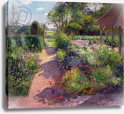 Постер Истон Тимоти (совр) Morning Break in the Garden, 1994 Постер Истон Тимоти (совр) Morning Break in the Garden, 1994