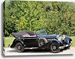 Постер Mercedes-Benz 540K Cabriolet C by Sindelfingen '1937 Постер Mercedes-Benz 540K Cabriolet C by Sindelfingen '1937