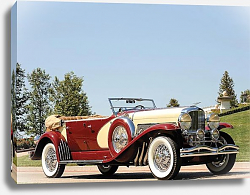 Постер Duesenberg SJ Phaeton by LaGrande-Union City '1933 Постер Duesenberg SJ Phaeton by LaGrande-Union City '1933