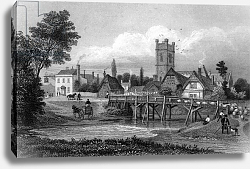 Постер Байнс Томас Easton, near Great Dunmow, Essex, engraved by Henry Adlard, 1832 Постер Байнс Томас Easton, near Great Dunmow, Essex, engraved by Henry Adlard, 1832