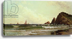 Постер Бричер Альфред Cliffs at Cape Elizabeth, Portland Harbour, Maine, 1882 Постер Бричер Альфред Cliffs at Cape Elizabeth, Portland Harbour, Maine, 1882