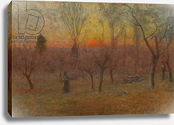 Постер Иннес Джордж Gathering Wood, Montclair, New Jersey, 1889 Постер Иннес Джордж Gathering Wood, Montclair, New Jersey, 1889