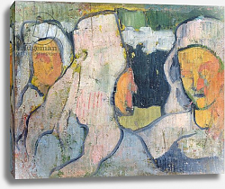 Постер Бернард Эмиль Three Breton Women in Widow's Bonnets Постер Бернард Эмиль Three Breton Women in Widow's Bonnets