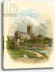 Постер Парсонз Артур Worcester Cathedral, North East Постер Парсонз Артур Worcester Cathedral, North East