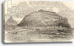 Постер Школа: Английская 19в. San Sebastian, Spain, illustration from 'Spanish Pictures' by the Rev. Samuel Manning Постер Школа: Английская 19в. San Sebastian, Spain, illustration from 'Spanish Pictures' by the Rev. Samuel Manning