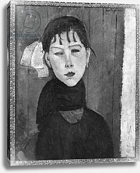 Постер Модильяни Амедео (Amedeo Modigliani) Marie, young woman of the people Постер Модильяни Амедео (Amedeo Modigliani) Marie, young woman of the people
