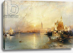 Постер Моран Томас Sunset, Venice; Santa Maria and the Ducal Palace, 1902 Постер Моран Томас Sunset, Venice; Santa Maria and the Ducal Palace, 1902