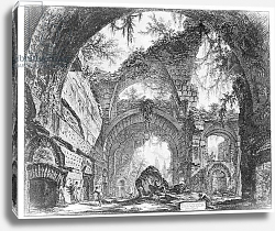 Постер Пиранези Джованни Ruined Gallery of the Villa Adriana at Tivoli Постер Пиранези Джованни Ruined Gallery of the Villa Adriana at Tivoli