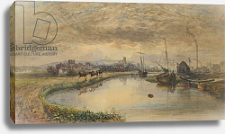 Постер Наттер Уильям Early Morning - Carlisle from the Canal, 1842-66 Постер Наттер Уильям Early Morning - Carlisle from the Canal, 1842-66