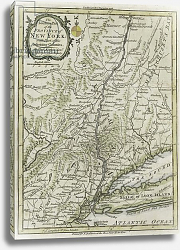 Постер The southern part of the Province of New York, with part of the adjoining colonies, 1778 Постер The southern part of the Province of New York, with part of the adjoining colonies, 1778