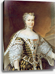 Постер Лоо Чарли Portrait of Maria Leszczynska, Queen of France and Navarre Постер Лоо Чарли Portrait of Maria Leszczynska, Queen of France and Navarre