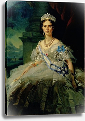 Постер Винтерхальтер Франсуа Portrait of Princess Tatiana Alexanrovna Yusupova, 1858 Постер Винтерхальтер Франсуа Portrait of Princess Tatiana Alexanrovna Yusupova, 1858