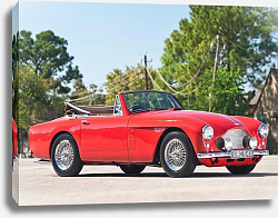 Постер Aston Martin DB2 4 Drophead Coupe (MkIII) '1957–59 Постер Aston Martin DB2 4 Drophead Coupe (MkIII) '1957–59