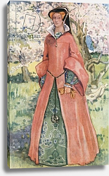 Постер Калтроп Дион A Woman of the Time of Mary 1553-1558 Постер Калтроп Дион A Woman of the Time of Mary 1553-1558