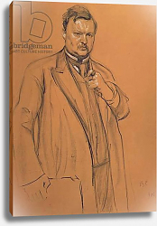 Постер Серов Валентин Portrait of the Composer Alekandr Konstantinovich Glazunov, 1906 Постер Серов Валентин Portrait of the Composer Alekandr Konstantinovich Glazunov, 1906