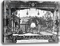 Постер A performance of 'Le Turc Genereux' in Vienna on 6th April 1758, published in 1759 Постер A performance of 'Le Turc Genereux' in Vienna on 6th April 1758, published in 1759