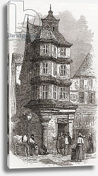 Постер Martin Luther's house, Frankfurt am Main, Hesse, c.1880. Постер Martin Luther's house, Frankfurt am Main, Hesse, c.1880.