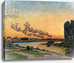Постер Гуилаумин Арманд Setting Sun at Ivry, c.1872-73 Постер Гуилаумин Арманд Setting Sun at Ivry, c.1872-73