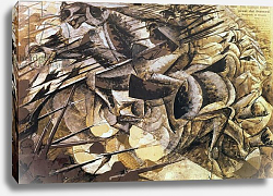 Постер Бочиони Умберто The Charge of the Lancers, 1915 Постер Бочиони Умберто The Charge of the Lancers, 1915