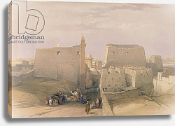 Постер Робертс Давид Grand Entrance to the Temple of Luxor, from Постер Робертс Давид Grand Entrance to the Temple of Luxor, from