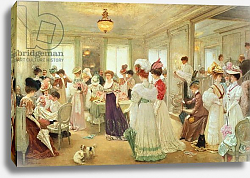 Постер Джервекс Уильям Cinq Heures chez le Couturier Paquin, 1906 Постер Джервекс Уильям Cinq Heures chez le Couturier Paquin, 1906