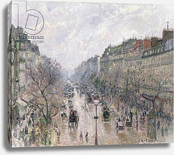 Постер Писсарро Камиль (Camille Pissarro) Le Boulevard Montmartre Постер Писсарро Камиль (Camille Pissarro) Le Boulevard Montmartre