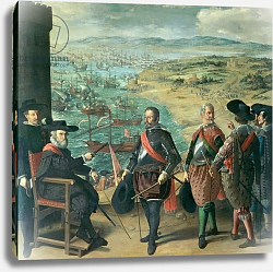 Постер Зурбаран Франсиско The Defence of Cadiz against the English, 1634 Постер Зурбаран Франсиско The Defence of Cadiz against the English, 1634