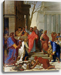 Постер Лесюер Эсташ The Sermon of St. Paul at Ephesus, 1649 Постер Лесюер Эсташ The Sermon of St. Paul at Ephesus, 1649