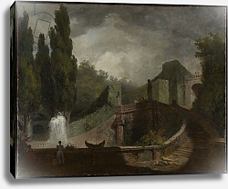 Постер Фрагонар Жан The Grand Staircase of the Villa d'Este at Tivoli, c.1759 Постер Фрагонар Жан The Grand Staircase of the Villa d'Este at Tivoli, c.1759
