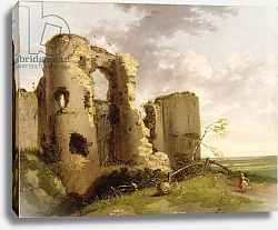 Постер Мортимер Джон View of the West Gate of Pevensey Castle, Sussex, c.1774 Постер Мортимер Джон View of the West Gate of Pevensey Castle, Sussex, c.1774