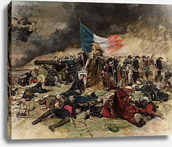 Постер Мейсоньер Эрнест Allegory of the Siege of Paris, 1870 Постер Мейсоньер Эрнест Allegory of the Siege of Paris, 1870