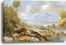 Постер Кессель Ян The Element of Water, 1660 Постер Кессель Ян The Element of Water, 1660