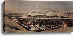 Постер Гойя Франсиско (Francisco de Goya) Эскизы гобеленов для королевских дворцов Прадо и Эскориал. Народное гулянье в день св. Исид Постер Гойя Франсиско (Francisco de Goya) Эскизы гобеленов для королевских дворцов Прадо и Эскориал. Народное гулянье в день св. Исид