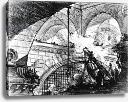 Постер Пиранези Джованни Plate from the 'Carceri d'invenzione' series, 1761 2 Постер Пиранези Джованни Plate from the 'Carceri d'invenzione' series, 1761 2