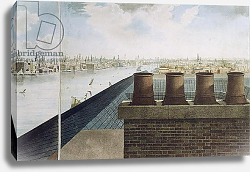 Постер Баркер Роберт Panoramic view of London, 1792-93 2 Постер Баркер Роберт Panoramic view of London, 1792-93 2