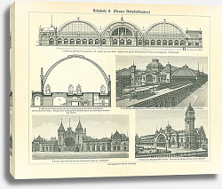 Постер Bahnhofe II (Neuere Bahnhofbauten) Постер Bahnhofe II (Neuere Bahnhofbauten)